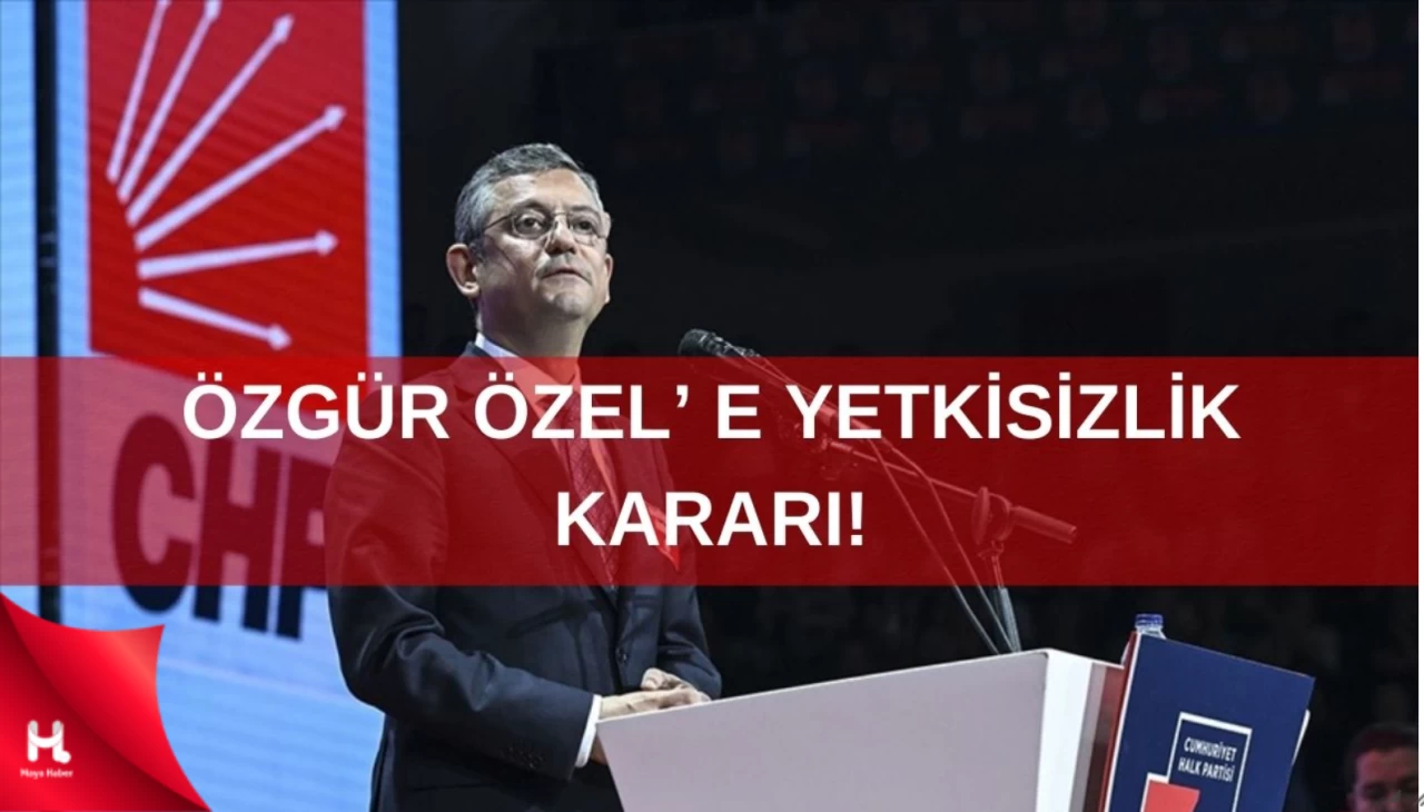 Özgür Özel' e başlatılan soruşturmada ''yetkisizlik'' kararı!