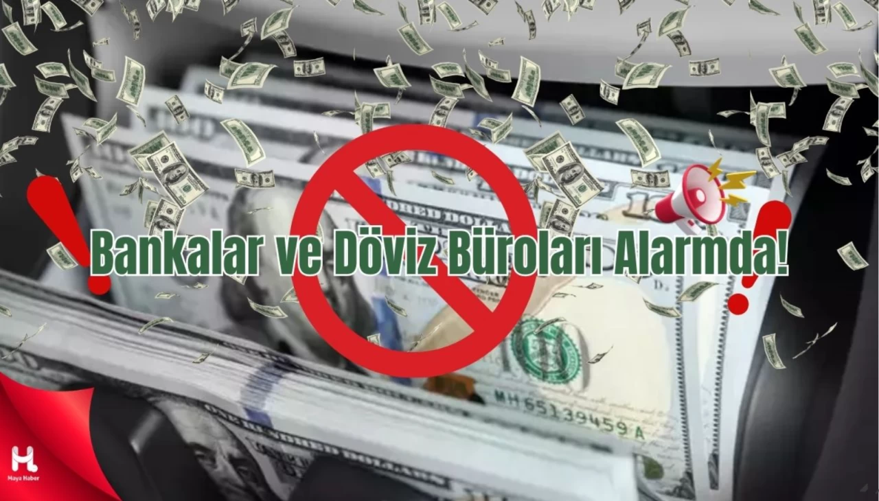 Sahte Dolar Paniği! Bankalar ve Döviz Büroları İşlemleri Durdurdu