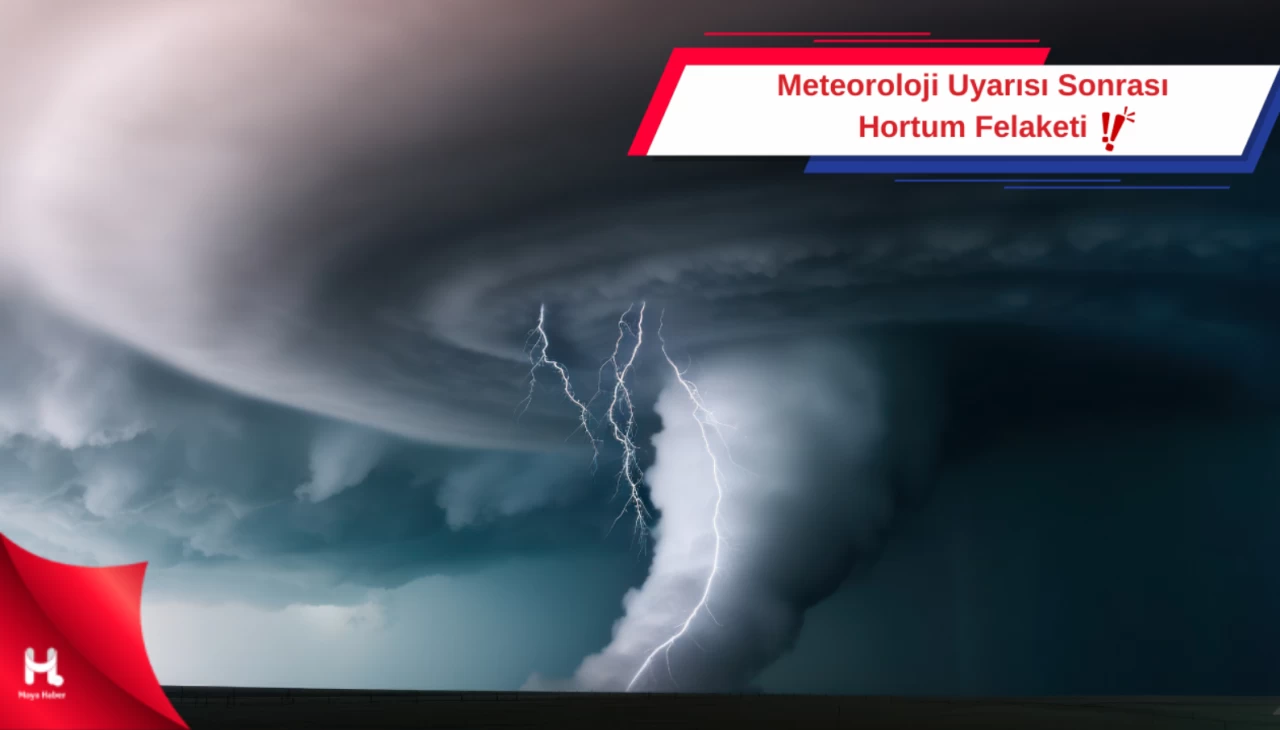 Hortum ev ve seraların içine daldı: Korku dolu anlar kamerada