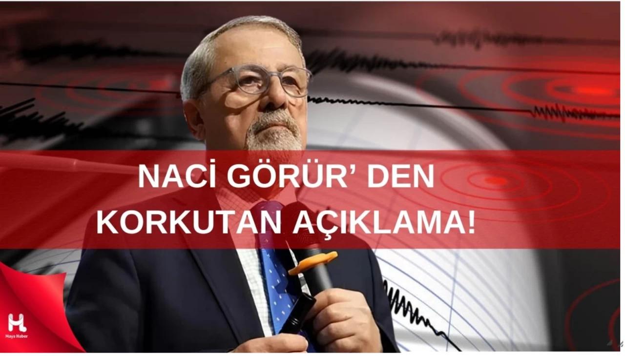 Depremler sonrası Naci Görür'den endişe verici açıklama geldi