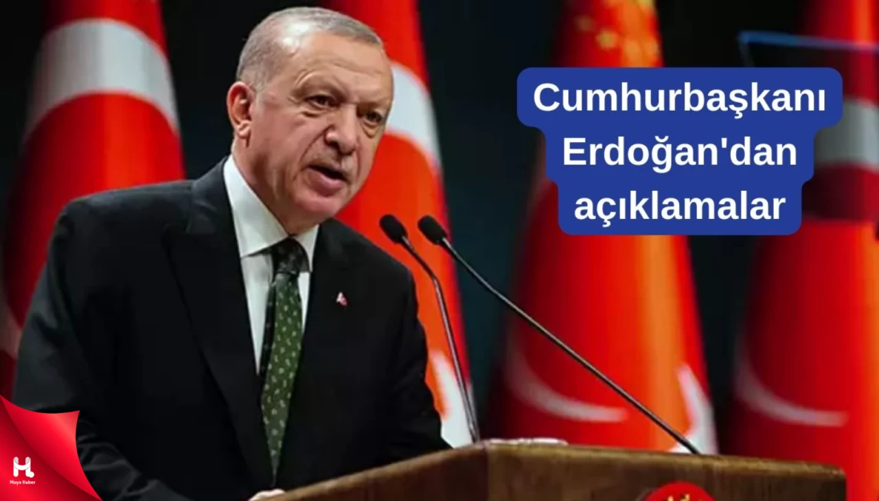 Cumhurbaşkanı Erdoğan'dan dikkat çeken açıklamalar geldi!