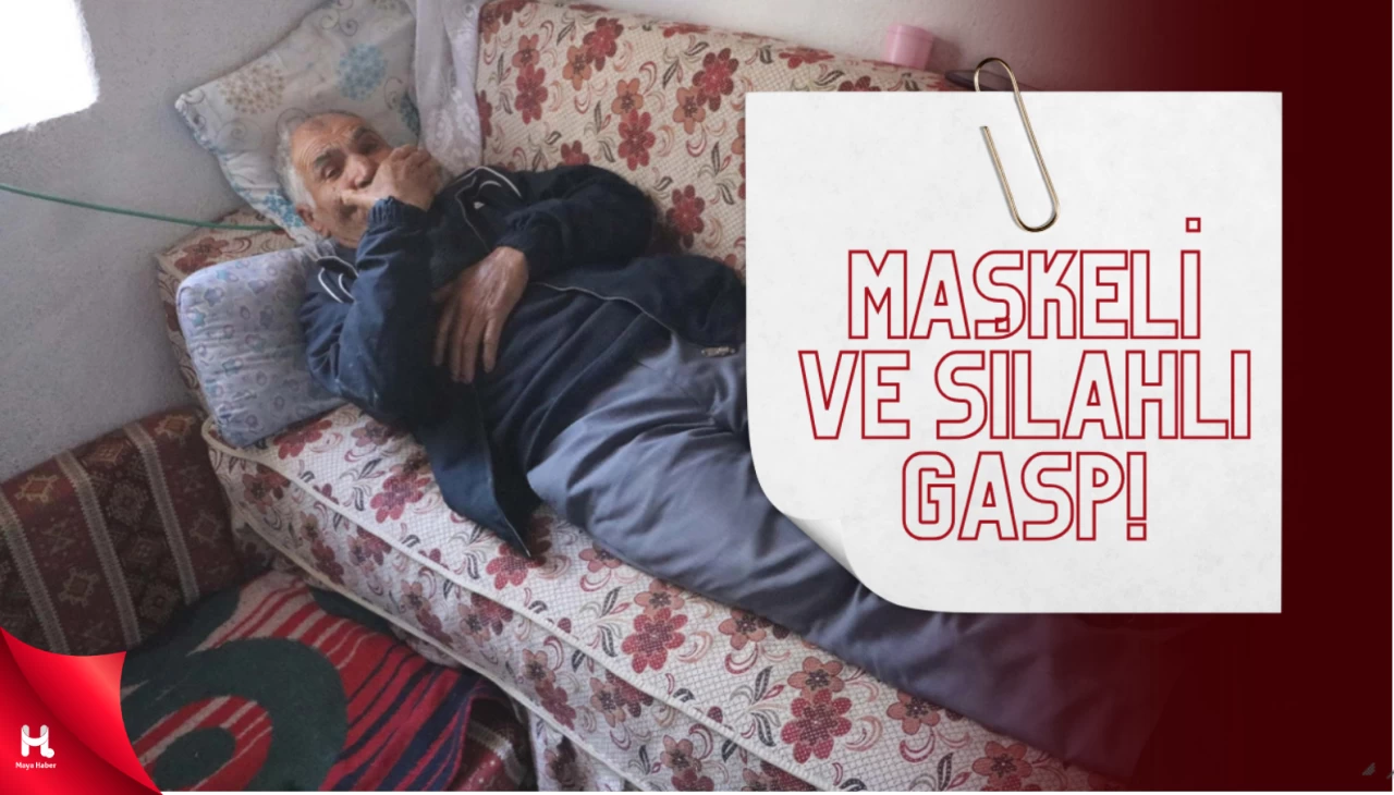 Denizli’de Soygun: Maskeli 3 Kişi Çiftçiyi Rehin Alıp Kaçtı!