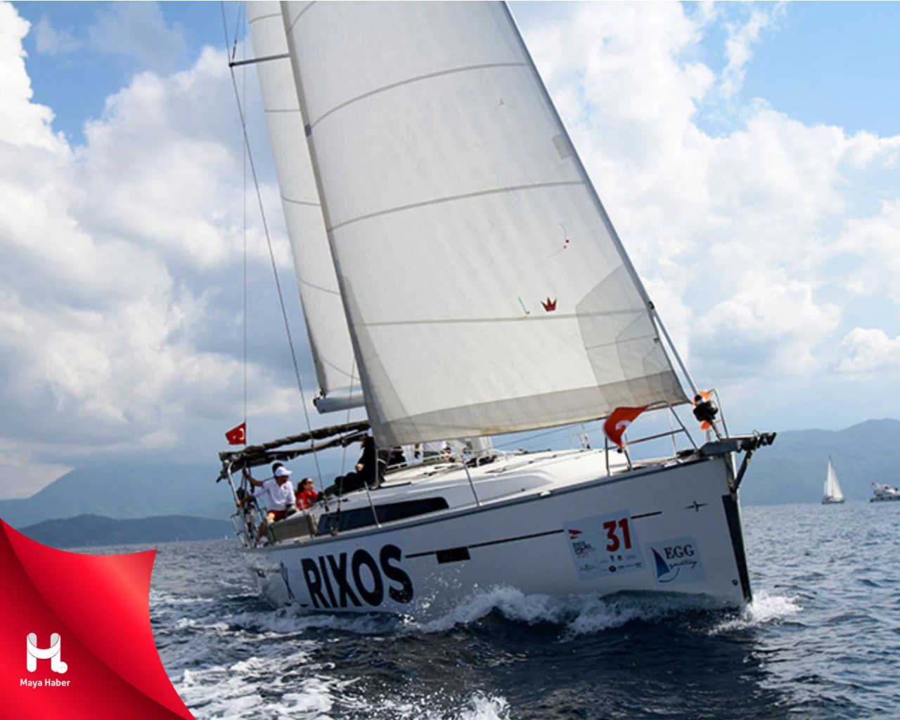 Rixos Sailing Cup 2024 Heyecanı Göcek Koyu'nda Başladı