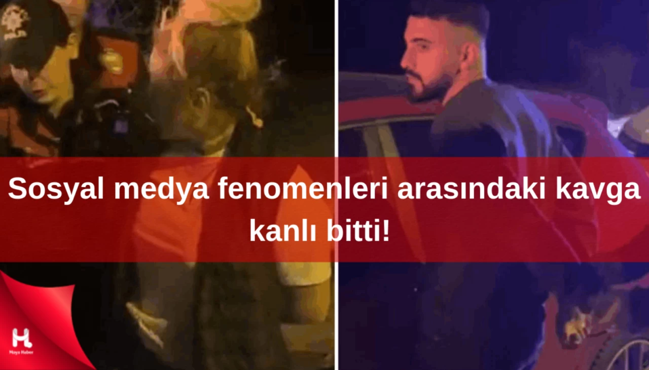 Sosyal medya fenomenleri arasındaki kavga kanlı bitti!