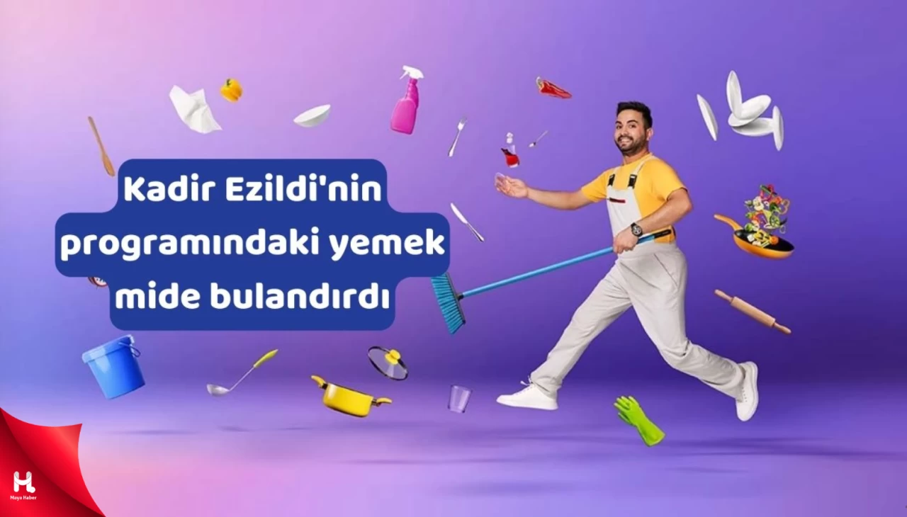 Kadir Ezildi'nin programındaki yemek mide bulandırdı, biri kalktı!