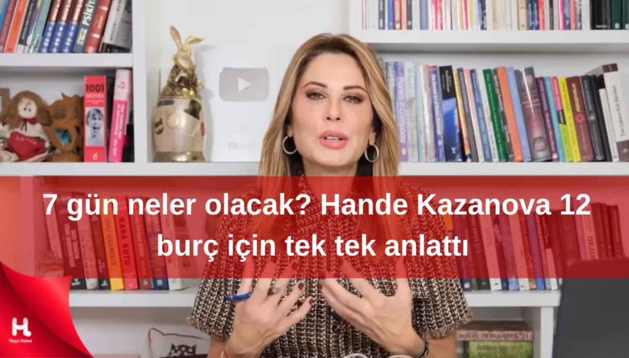 7 gün neler olacak? Hande Kazanova 12 burç için tek tek anlattı