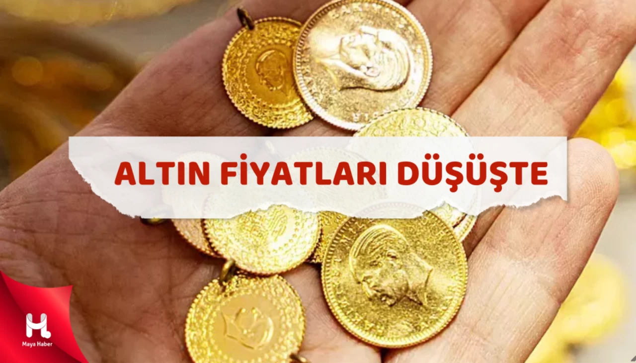 Altın fiyatlarında düşüş! Bugün altın fiyatları ne kadar?