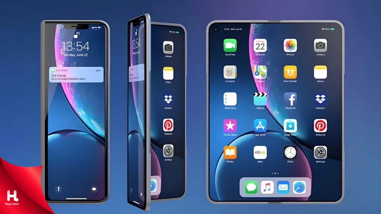 Apple'ın ilk katlanabilir telefonu iPhone Fold olacak!