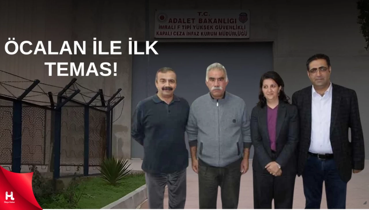 DEM Parti Heyeti Abdullah Öcalan ile İmralı’da Görüştü!