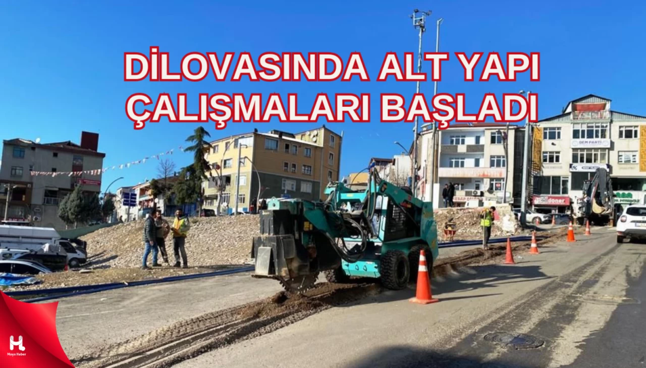 Dilovası Altyapı Güçlendirme Çalışmalarına Başladı