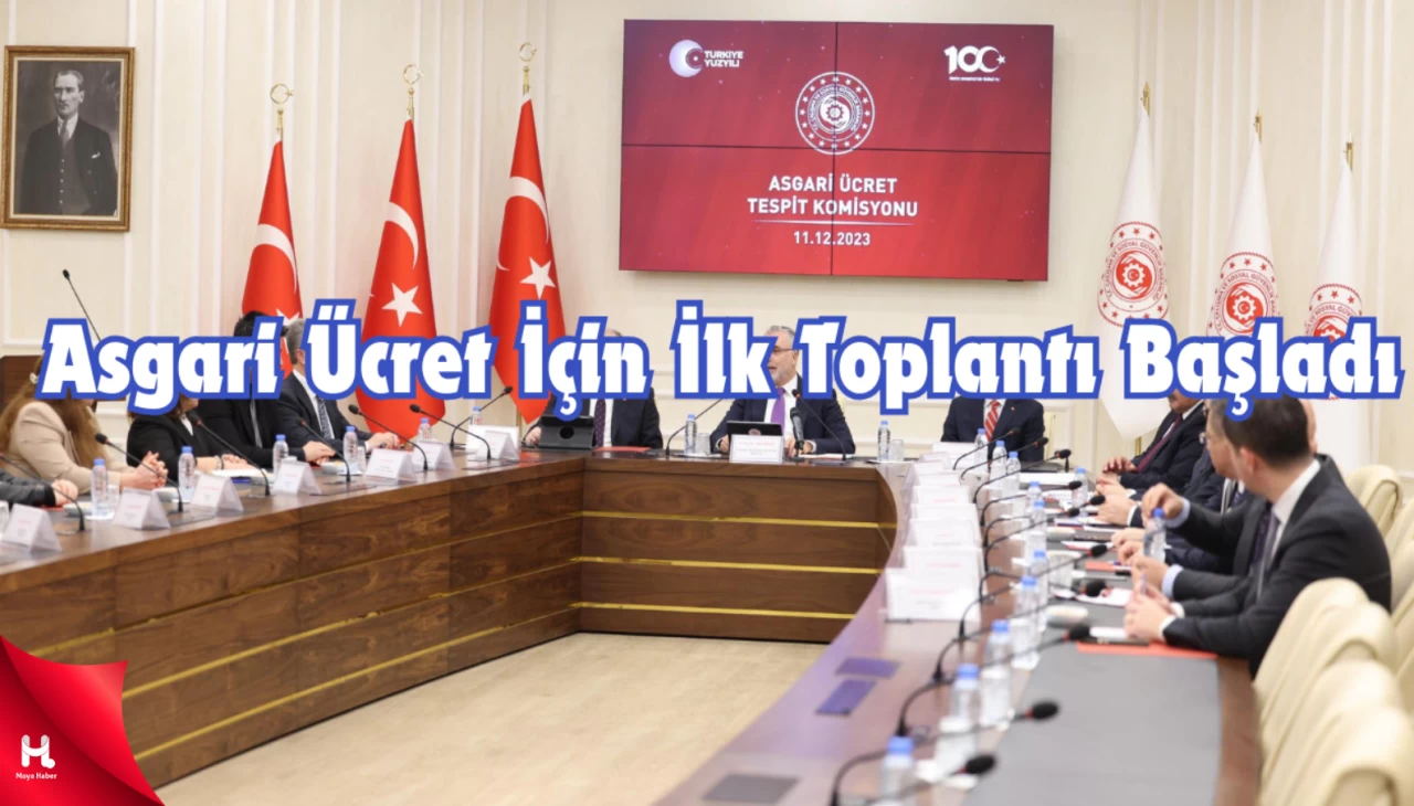 Asgari Ücret Tespit Komisyonu İlk Toplantısına Başladı