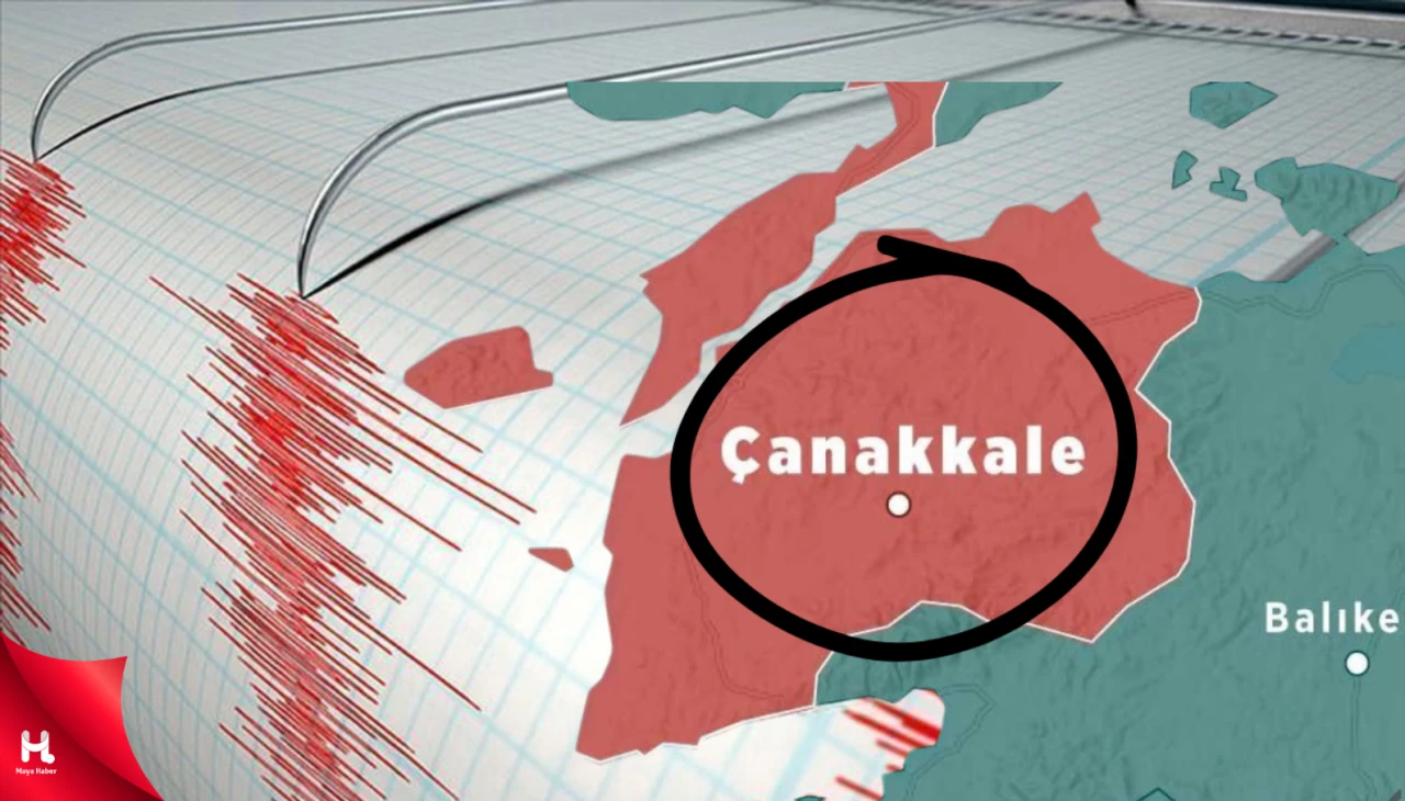 Çanakkale açıklarında 4.4 büyüklüğünde korkutan deprem!