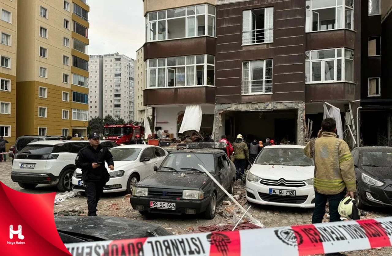 İstanbul'da 14 katlı binada patlama!