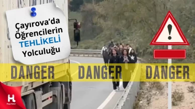 Okula gitmek için ölümle burun buruna geliyorlar!!