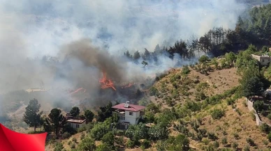 Kahramanmaraş'ta Kontrol Altına Alınamayan Orman Yangını Korkuttu