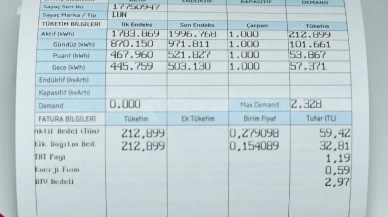 Elektrik faturasında yeni dönem başlıyor