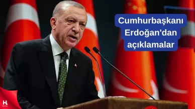 Cumhurbaşkanı Erdoğan'dan dikkat çeken açıklamalar geldi!