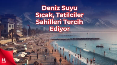 "Montla Geldiler, Denizde Isındılar: Antalya'da Şaşırtan Anlar!"