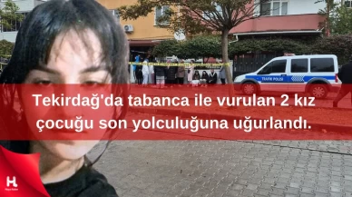 2 kız çocuğu son yolculuğuna uğurlandı.