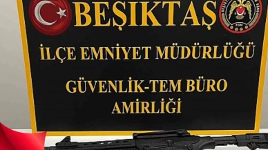 Beşiktaş’ta İsrail Konsolosluğu Önünde Silahlı Protesto