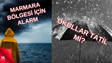 ALARM ÇANLARI MARMARMA BÖLGESİ İÇİN ÇALIYOR ! DİİKATLİ OLUN