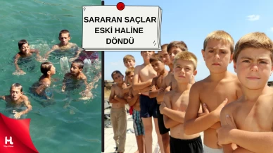 Yazın Sararan Saçlar, Kışın Eski Haline Dönüyor!