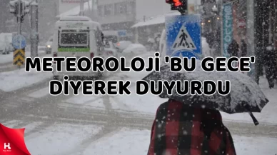 Meteoroloji 'bu gece' diyerek duyurdu: İstanbul'a kar gelebilir!