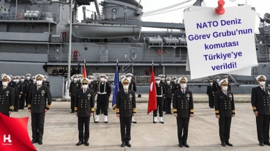 Türkiye NATO Daimi Deniz Görev Grubu-2'nin Komutasını devraldı!