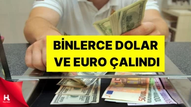 "Döviz Bürosuna Baskın: Binlerce Dolar ve Euro Çalındı!"