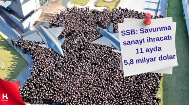 Savunma sanayisi son 11 ayda 5,8 milyar dolarlık ihracatla rekor kırdı