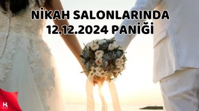 Nikah salonlarında '12.12.2024' yoğunluğu yaşanıyor