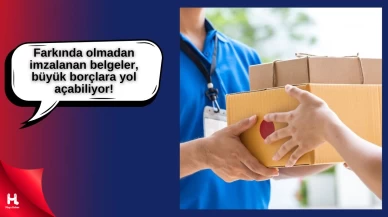 Kargo teslim kağıdı imzalarken aman dikkat! Hayatınızı kabusa çevirebilir