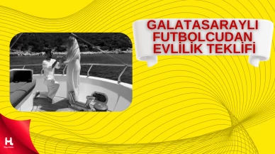 Galatasaraylı Yunus Akgün'den Evlilik Teklifi!