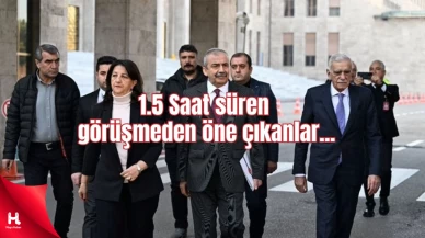 İmralı heyeti ve AKP görüşmesinde 3 İsim  yine bir Arada