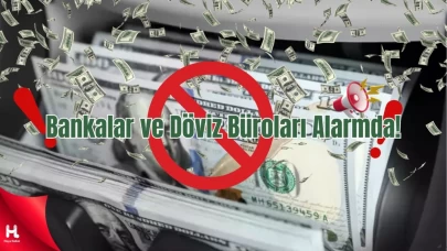 Sahte Dolar Paniği! Bankalar ve Döviz Büroları İşlemleri Durdurdu