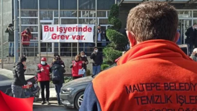 "Maltepe Belediyesi İşçilerinden Grev: 'Haklarımız İçin Direneceğiz!'"