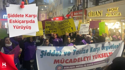 Gebze Eskiçarşı'da Şiddetle Mücadele' de Birlik Yürüyüşü