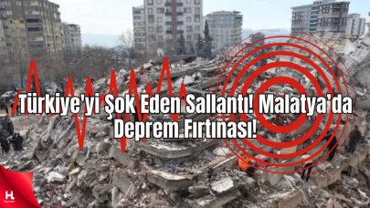 Malatya'da Deprem! 29 Kasım 2024 - AFAD ve Kandilli Son Depremler