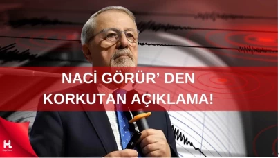 Depremler sonrası Naci Görür'den endişe verici açıklama geldi