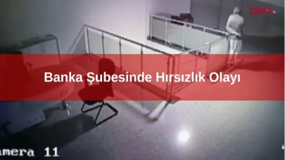 Bankaya hırsızlık amacıyla giren suçlular, ellerine geçen sürprizle şaşkına döndü!