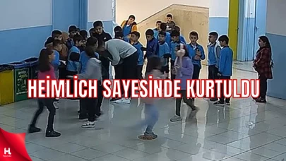 Heimlich Manevrası ile Öğrencisinin Hayatını Kurtardı!