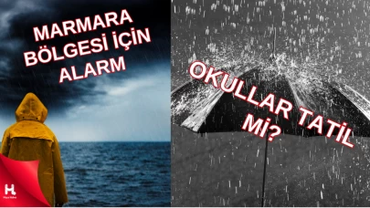 ALARM ÇANLARI MARMARMA BÖLGESİ İÇİN ÇALIYOR ! DİİKATLİ OLUN