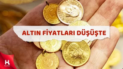 Altın fiyatlarında düşüş! Bugün altın fiyatları ne kadar?