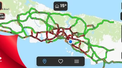 İstanbul Trafiğinde Kabus Gibi Sabah: Yoğunluk %90’a Dayandı!