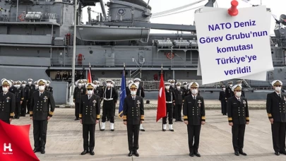 Türkiye NATO Daimi Deniz Görev Grubu-2'nin Komutasını devraldı!