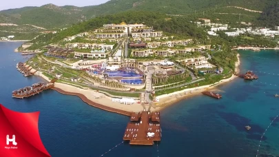 Sezgin Baran Korkmaz'a ait Bodrum’daki milyon dolarlık otel...