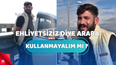 "Ehliyetsiz Sürücü Polisten Kaçarak 'Araba mı Kullanmayalım?' Dedi"