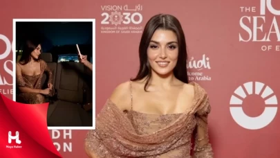 Hande Erçel Harper's Bazaar Aralık sayısında Nefes kesti!