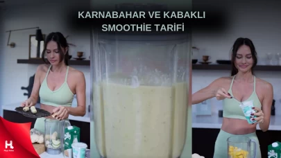 Yasemin Özilhan'ın Karnabahar ve Kabaklı Smoothie Tarifi Sosyal Medyayı Salladı!