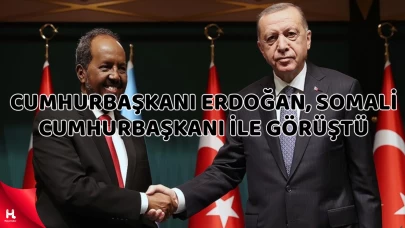 Cumhurbaşkanı Erdoğan, Somali Cumhurbaşkanı ile Görüştü